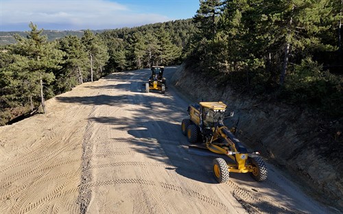 Dudaş Yolunda Asfalt Öncesi Onarım Çalışmaları Başladı